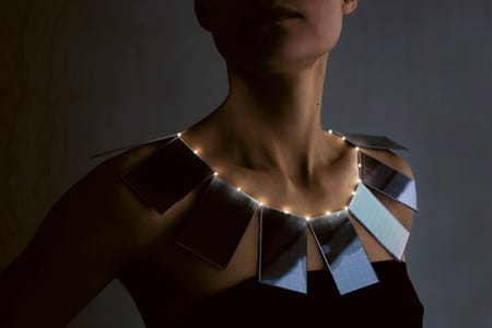 lux solar necklace