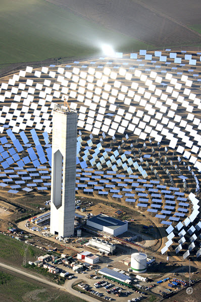 solar power tower