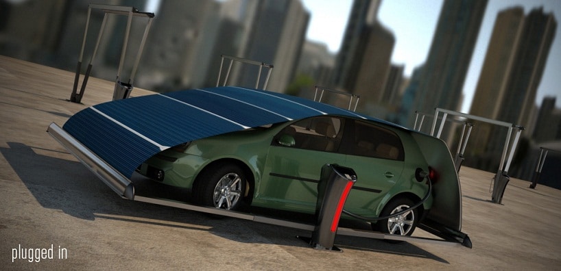 hakan-gursu-v-tent-solar-car-charger-plugged-in