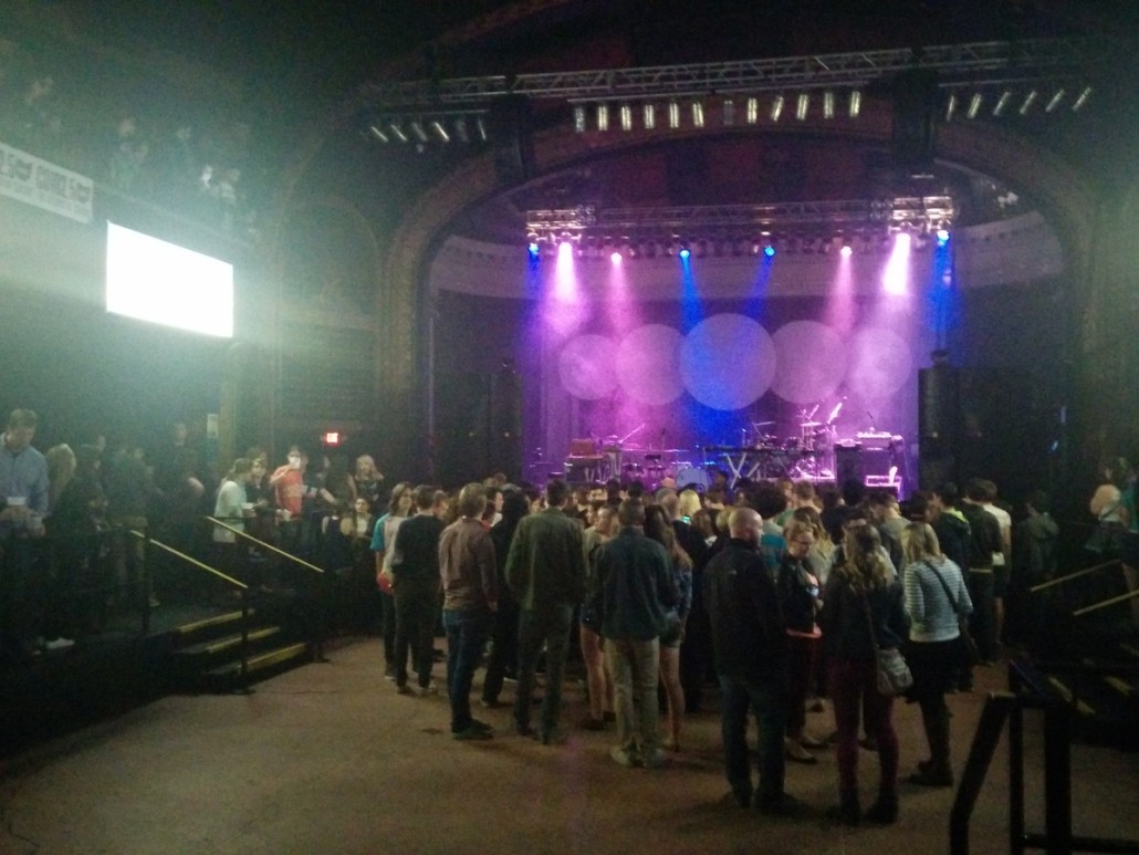 Newport Music Hall in Columbus, OH -- very similar size and layout to Le Bataclan in Paris