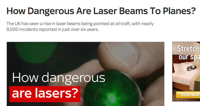 See, this is what happens when we can't have nice lasers