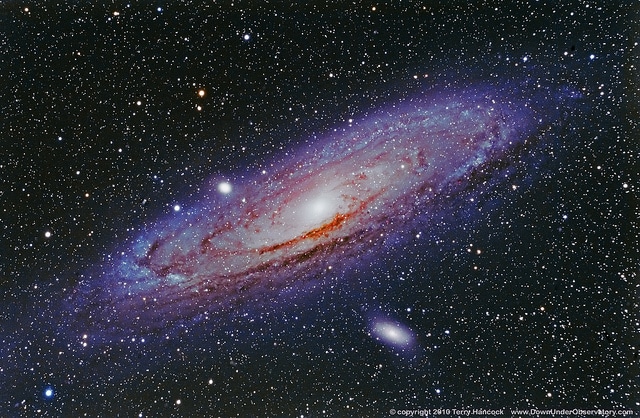 M31 Andromeda Galaxy (NGC 224) Wide Field
