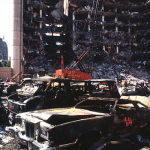 the Murrah Building, two days after the explosion.